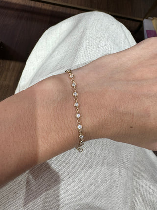 Diamond Bezel Bracelet