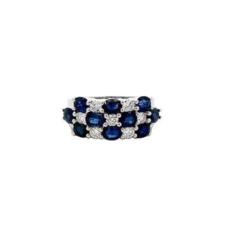 Sapphire and Diamond Ring