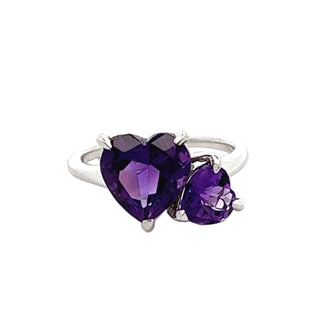 Toi Et Moi Amethyst Ring