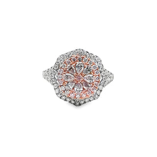 Pink Diamond Ring