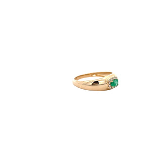 Pinky Emerald Ring