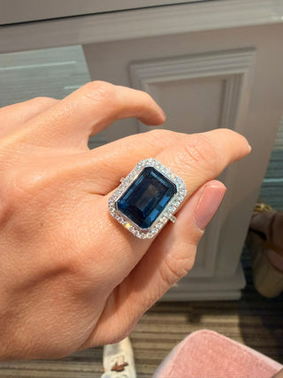 London Blue Topaz Ring