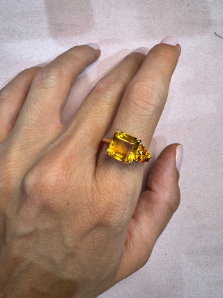 Toi Et Moi Citrine Ring