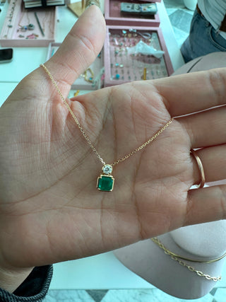 Emerald necklace