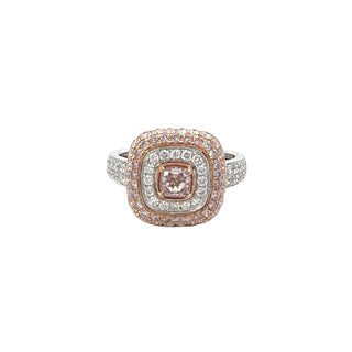 Pink Diamond Ring