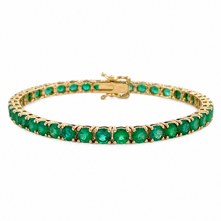 Emerald Tennis Bracelet