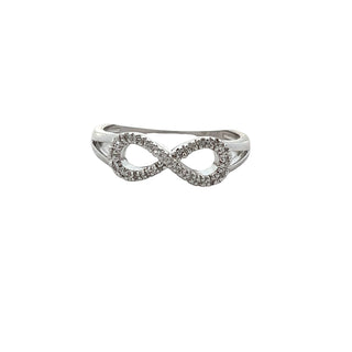 Diamond Infinity Ring