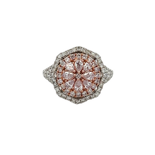 Pink Diamond Ring