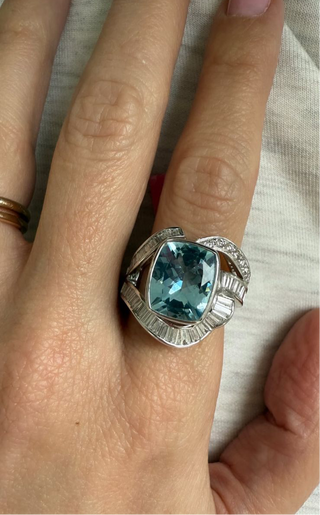 Aquamarine Ring