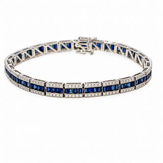Midnight Sapphire Bracelet