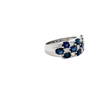 Sapphire and Diamond Ring