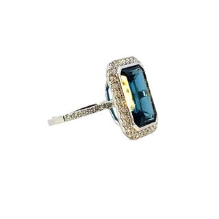 London Blue Topaz Ring