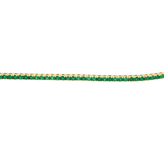 Emerald Tennis Bracelet 3mm
