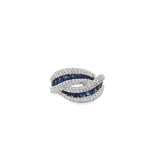 Sapphire & Diamond Ring