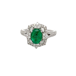 Emerald & Diamonds Ringdent