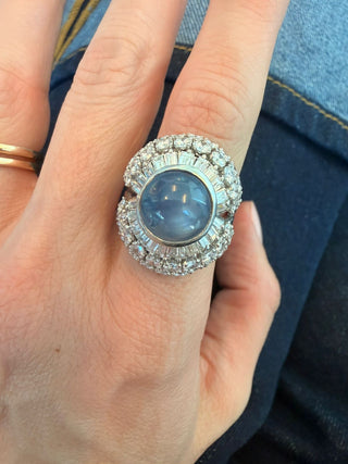 Antique Star Sapphire Ring