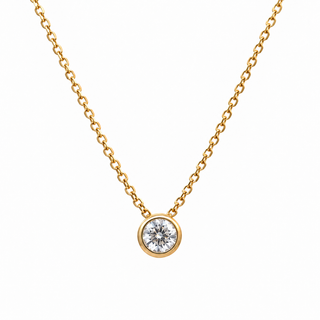 Solitaire Diamond Necklace