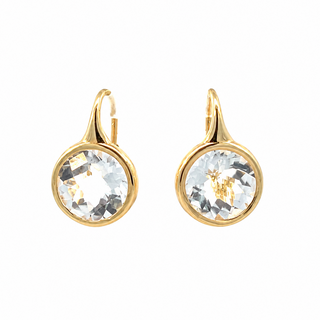 Moonlight Bezel Earrings