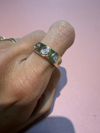 Multi Shape Diamond Ring