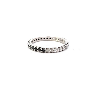 Black & White Diamond Band