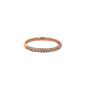 Thin Diamond Pave Ring