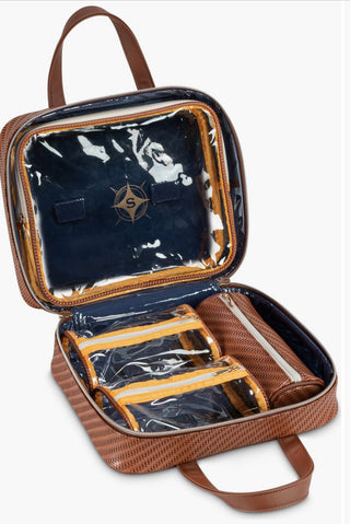 Rosewood Cognac Martha Large Briefcase