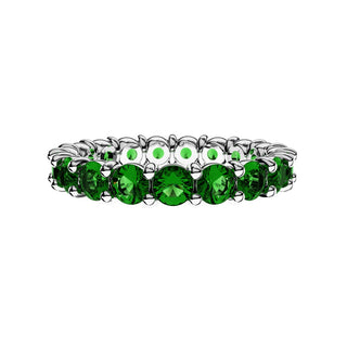 Emerald Eternity Ring (3 mm)