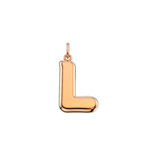 Bubble Letter Charm