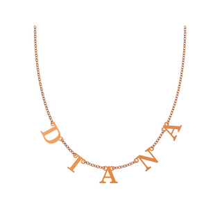 Initial Letter Necklace