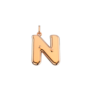 Bubble Letter Charm