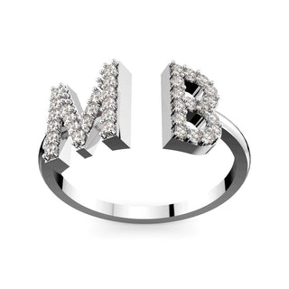 Double Letter Ring